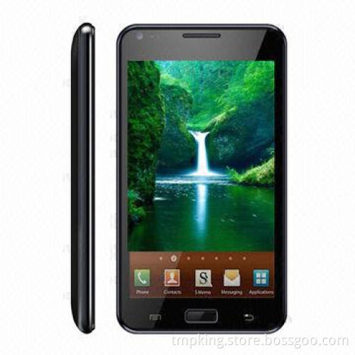 WCDMA GSM Dual SIM Pure Touchscreen Mobile Phone with G-Sensor, GPS, Wi-Fi and TV